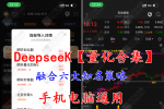 DeepseeK【明轩量化合集】主副图选股公式 融合六大知名策略 支持手机电脑使用