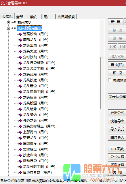 某宝卖6980元龙头股道全套指标 通达信 源码