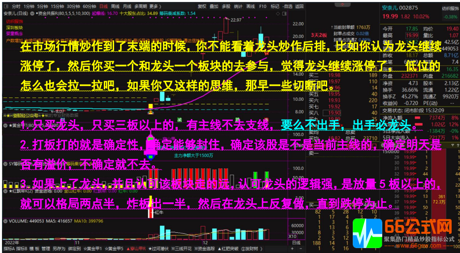 第五版【情绪龙战法系统】软件+无加密指标