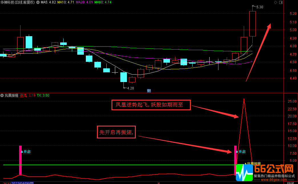 凤凰振翅逆势起飞★极品妖股把控辅助指标 副图/选股 源码 无未来