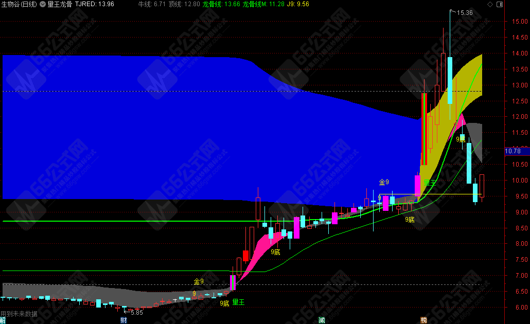 通达信【量王龙骨】主图指标 源码分享